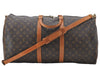 Auth Louis Vuitton Monogram Keepall Bandouliere 55 Boston Bag M41414 LV 4795E