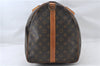 Auth Louis Vuitton Monogram Keepall Bandouliere 55 Boston Bag M41414 LV 4795E