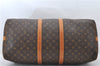 Auth Louis Vuitton Monogram Keepall Bandouliere 55 Boston Bag M41414 LV 4795E