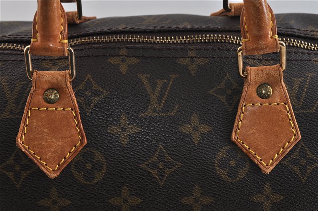 Authentic LOUIS VUITTON Monogram Speedy 40 Hand Bag M41522 LV 4798C