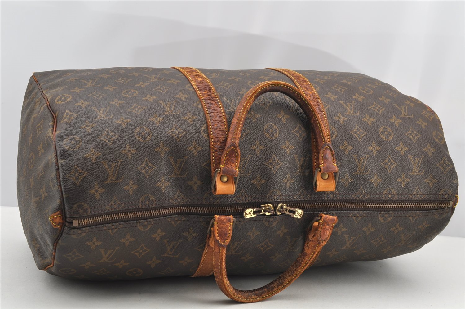 Authentic Louis Vuitton Monogram Keepall 50 Travel Boston Bag M41426 LV 4798I