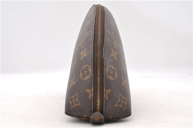 Auth LOUIS VUITTON Monogram Trousse Demi Ronde 23 Cosmetic Pouch M47520 LV 4799C