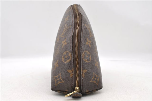 Auth LOUIS VUITTON Monogram Trousse Demi Ronde 23 Cosmetic Pouch M47520 LV 4799C