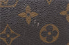 Auth LOUIS VUITTON Monogram Trousse Demi Ronde 23 Cosmetic Pouch M47520 LV 4799C