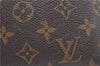 Auth LOUIS VUITTON Monogram Trousse Demi Ronde 23 Cosmetic Pouch M47520 LV 4799C