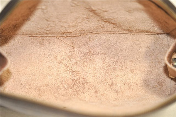 Auth LOUIS VUITTON Monogram Trousse Demi Ronde 23 Cosmetic Pouch M47520 LV 4799C