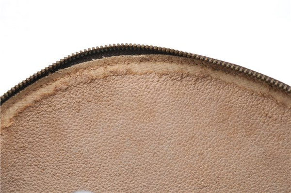 Auth LOUIS VUITTON Monogram Trousse Demi Ronde 23 Cosmetic Pouch M47520 LV 4799C