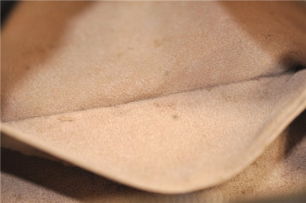 Auth LOUIS VUITTON Monogram Trousse Demi Ronde 23 Cosmetic Pouch M47520 LV 4799C