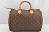 Authentic Louis Vuitton Monogram Speedy 30 Hand Boston Bag Old Model LV 4799I