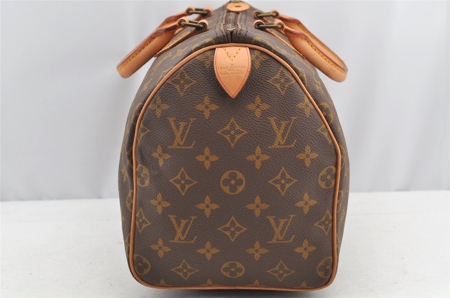 Authentic Louis Vuitton Monogram Speedy 30 Hand Boston Bag Old Model LV 4799I