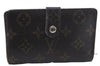 Auth Louis Vuitton Monogram Portefeuille Viennois Purse Wallet M61674 LV 4800D