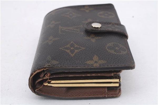 Auth Louis Vuitton Monogram Portefeuille Viennois Purse Wallet M61674 LV 4800D