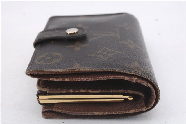 Auth Louis Vuitton Monogram Portefeuille Viennois Purse Wallet M61674 LV 4800D