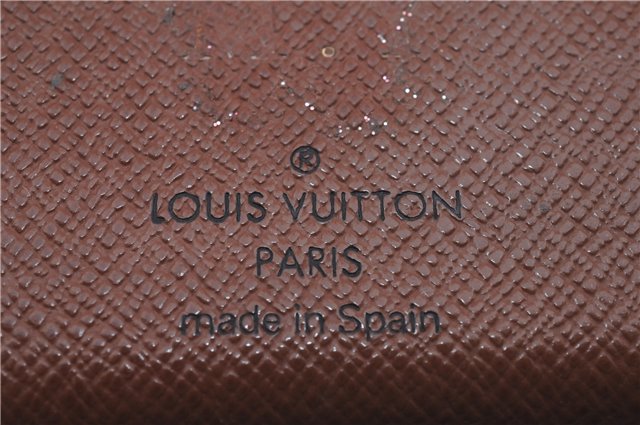 Auth Louis Vuitton Monogram Portefeuille Viennois Purse Wallet M61674 LV 4800D