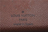 Auth Louis Vuitton Monogram Portefeuille Viennois Purse Wallet M61674 LV 4800D