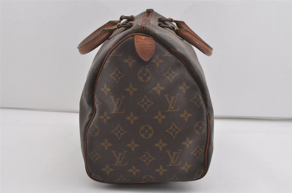 Authentic Louis Vuitton Monogram Speedy 35 Hand Boston Bag Old Model LV 4800I