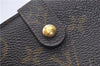 Louis Vuitton Monogram Porte Monnaie Billets Viennois M61663 Wallet Junk 4801D