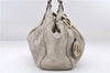 Authentic GUCCI Guccissima Sukey Shoulder Tote Bag GG Leather 211944 White 4802E