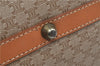 Authentic CELINE Macadam Blason Pattern Boston Hand Bag PVC Leather Beige 4803D