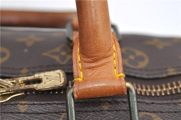 Auth Louis Vuitton Monogram Keepall Bandouliere 45 Boston Bag M41418 LV 4804D