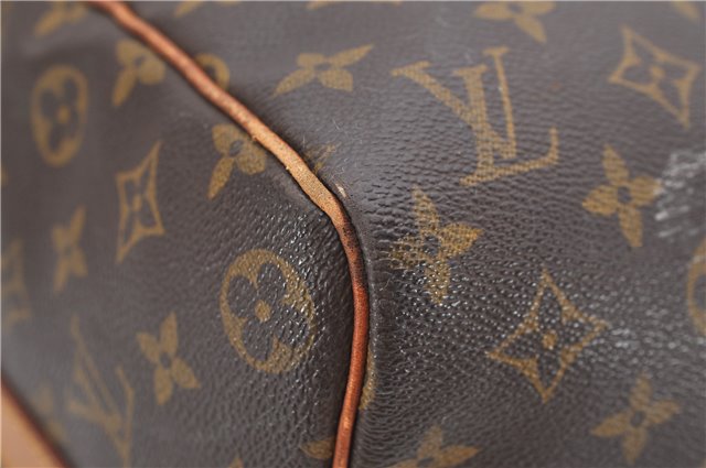 Auth Louis Vuitton Monogram Keepall Bandouliere 45 Boston Bag M41418 LV 4804D