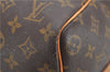 Auth Louis Vuitton Monogram Keepall Bandouliere 45 Boston Bag M41418 LV 4804D