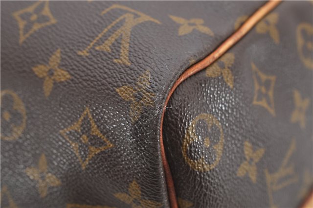 Auth Louis Vuitton Monogram Keepall Bandouliere 45 Boston Bag M41418 LV 4804D
