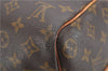 Auth Louis Vuitton Monogram Keepall Bandouliere 45 Boston Bag M41418 LV 4804D
