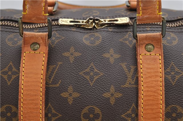 Auth Louis Vuitton Monogram Keepall Bandouliere 45 Boston Bag M41418 LV 4804D