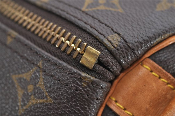 Auth Louis Vuitton Monogram Keepall Bandouliere 45 Boston Bag M41418 LV 4804D