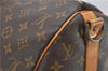 Auth Louis Vuitton Monogram Keepall Bandouliere 45 Boston Bag M41418 LV 4804D