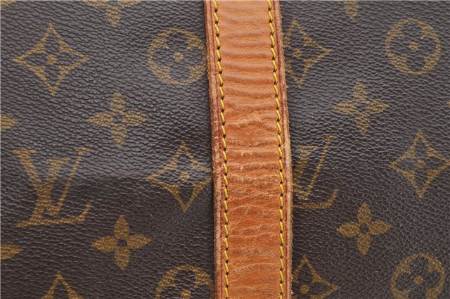 Auth Louis Vuitton Monogram Keepall Bandouliere 45 Boston Bag M41418 LV 4804D