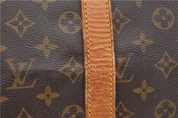 Auth Louis Vuitton Monogram Keepall Bandouliere 45 Boston Bag M41418 LV 4804D