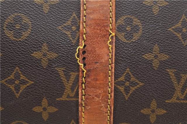 Auth Louis Vuitton Monogram Keepall Bandouliere 45 Boston Bag M41418 LV 4804D