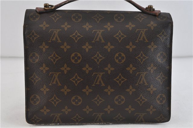Authentic LOUIS VUITTON Monogram Monceau 2Way Shoulder Hand Bag M51185 LV 4805C