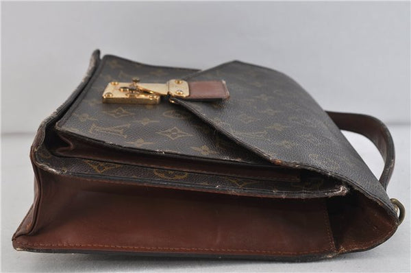 Authentic LOUIS VUITTON Monogram Monceau 2Way Shoulder Hand Bag M51185 LV 4805C