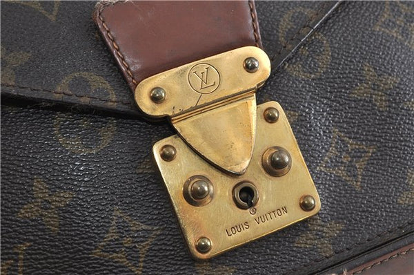 Authentic LOUIS VUITTON Monogram Monceau 2Way Shoulder Hand Bag M51185 LV 4805C