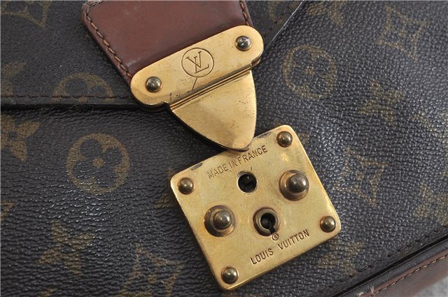 Authentic LOUIS VUITTON Monogram Monceau 2Way Shoulder Hand Bag M51185 LV 4805C