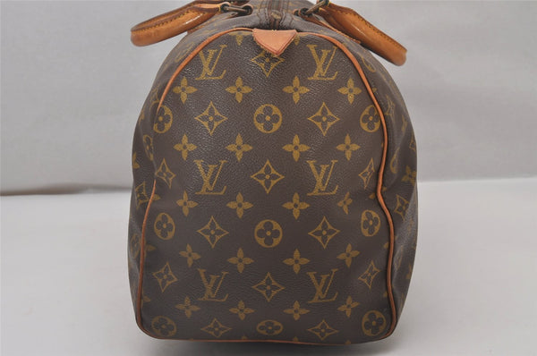 Authentic Louis Vuitton Monogram Speedy 40 Hand Boston Bag Old Model LV 4808I