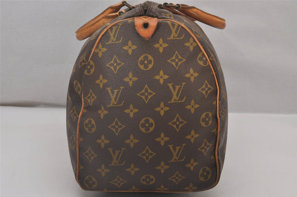 Authentic Louis Vuitton Monogram Speedy 40 Hand Boston Bag Old Model LV 4808I