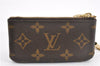 Authentic Louis Vuitton Monogram Pochette Cles Coin Case M62650 LV Box 4809F