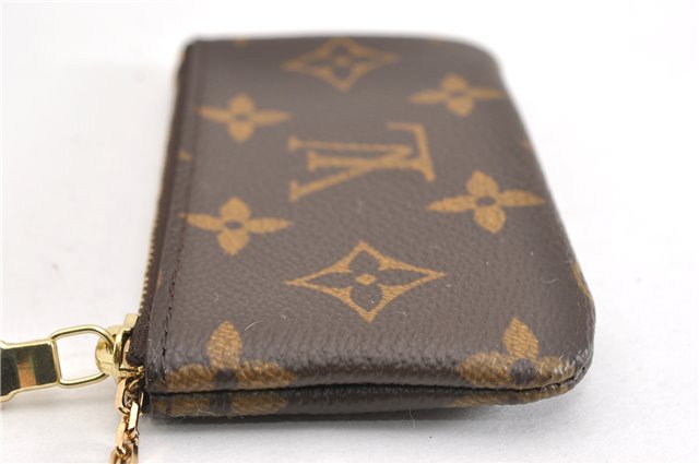 Authentic Louis Vuitton Monogram Pochette Cles Coin Case M62650 LV Box 4809F