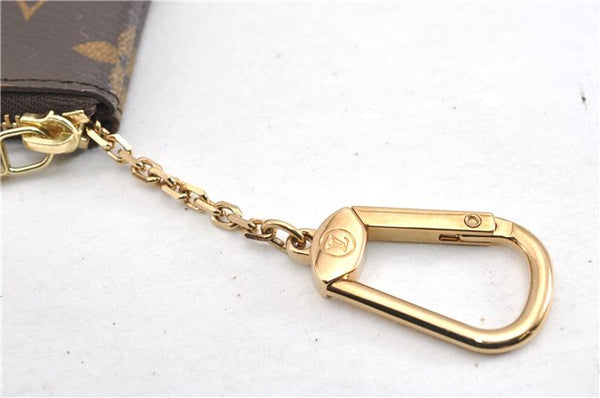 Authentic Louis Vuitton Monogram Pochette Cles Coin Case M62650 LV Box 4809F