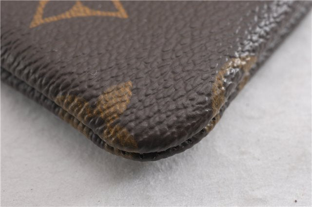 Authentic Louis Vuitton Monogram Pochette Cles Coin Case M62650 LV Box 4809F