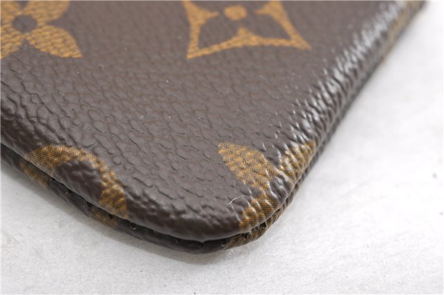 Authentic Louis Vuitton Monogram Pochette Cles Coin Case M62650 LV Box 4809F