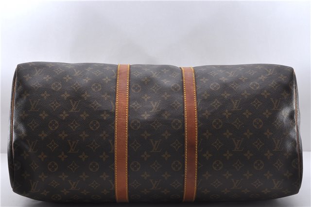 Authentic Louis Vuitton Monogram Keepall 55 Travel Boston Bag M41424 LV 4810D