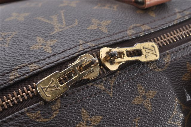 Authentic Louis Vuitton Monogram Keepall 55 Travel Boston Bag M41424 LV 4810D