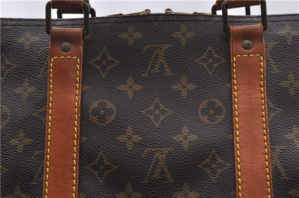 Authentic Louis Vuitton Monogram Keepall 55 Travel Boston Bag M41424 LV 4810D