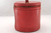 Authentic Louis Vuitton Epi Cannes Red Cosmetic Hand Bag Purse M48037 Junk 4810I