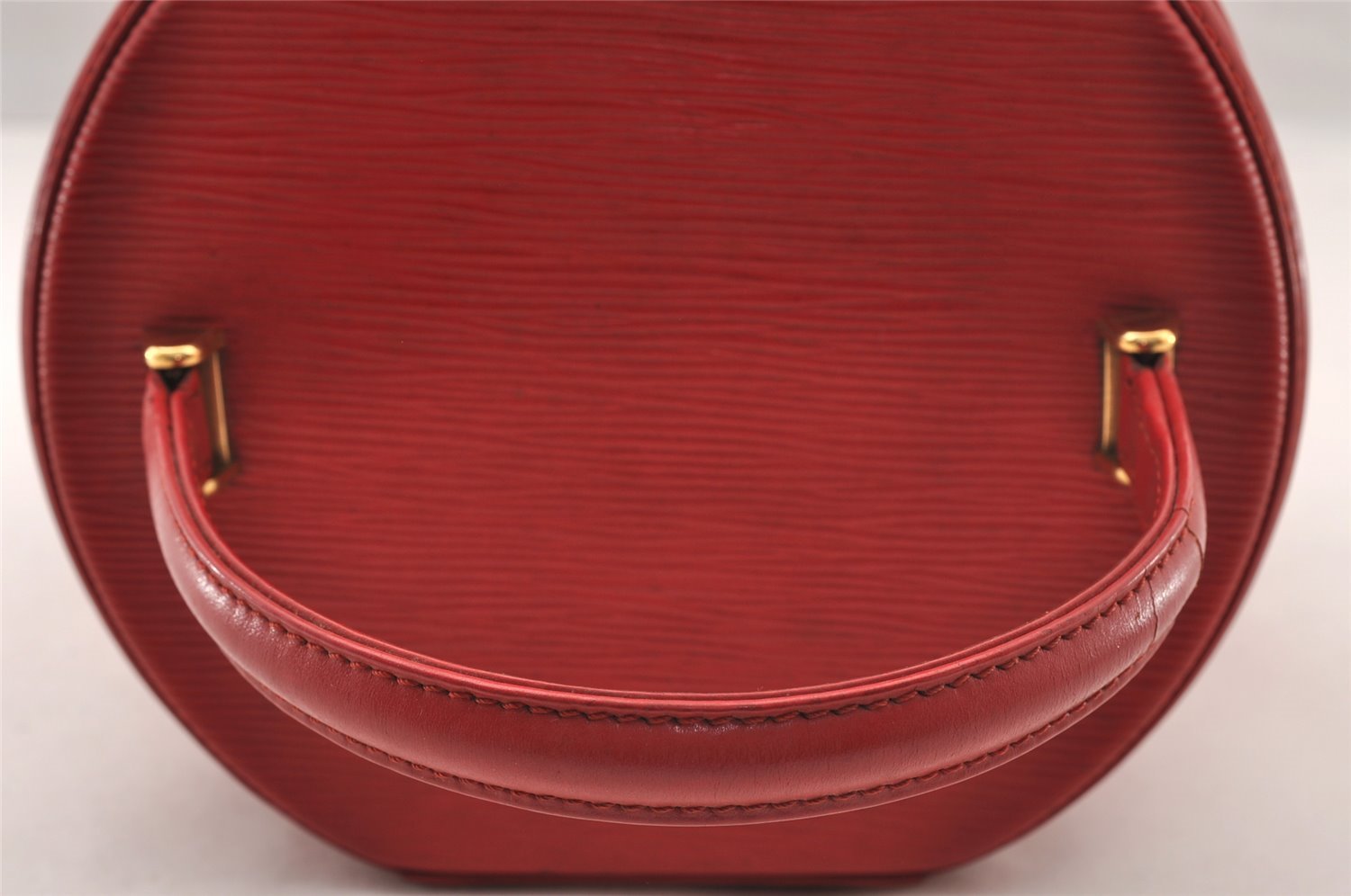 Authentic Louis Vuitton Epi Cannes Red Cosmetic Hand Bag Purse M48037 Junk 4810I